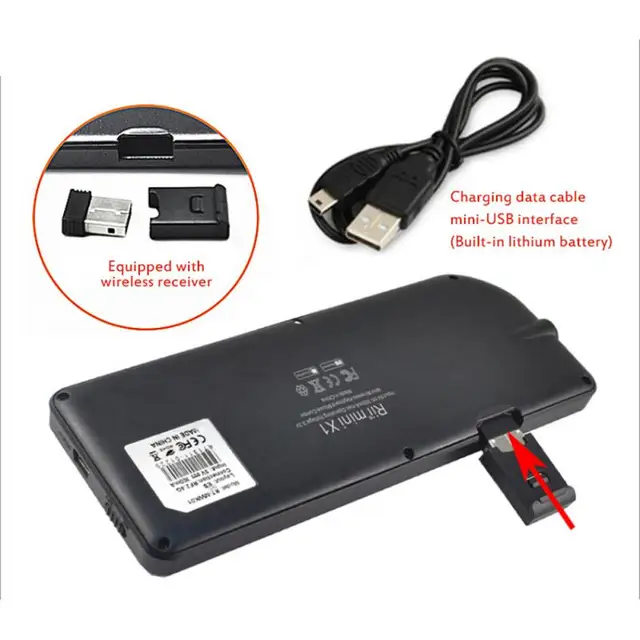 편리성과 효율성을 극대화하는 Rii X1 미니 무선 키보드