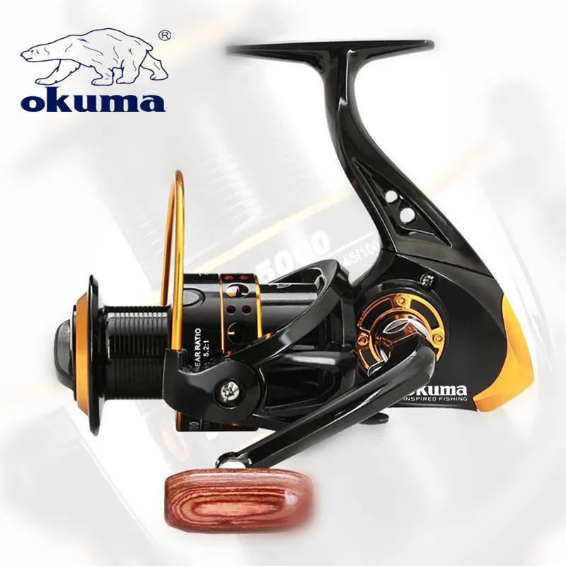 OKUMA Spinning Fishing Reel 1000-7000 Ultralight Max Drag 13BB Surfcasting Spinning  Reel Saltwater Jigging Reels Fishing Reel - AliExpress