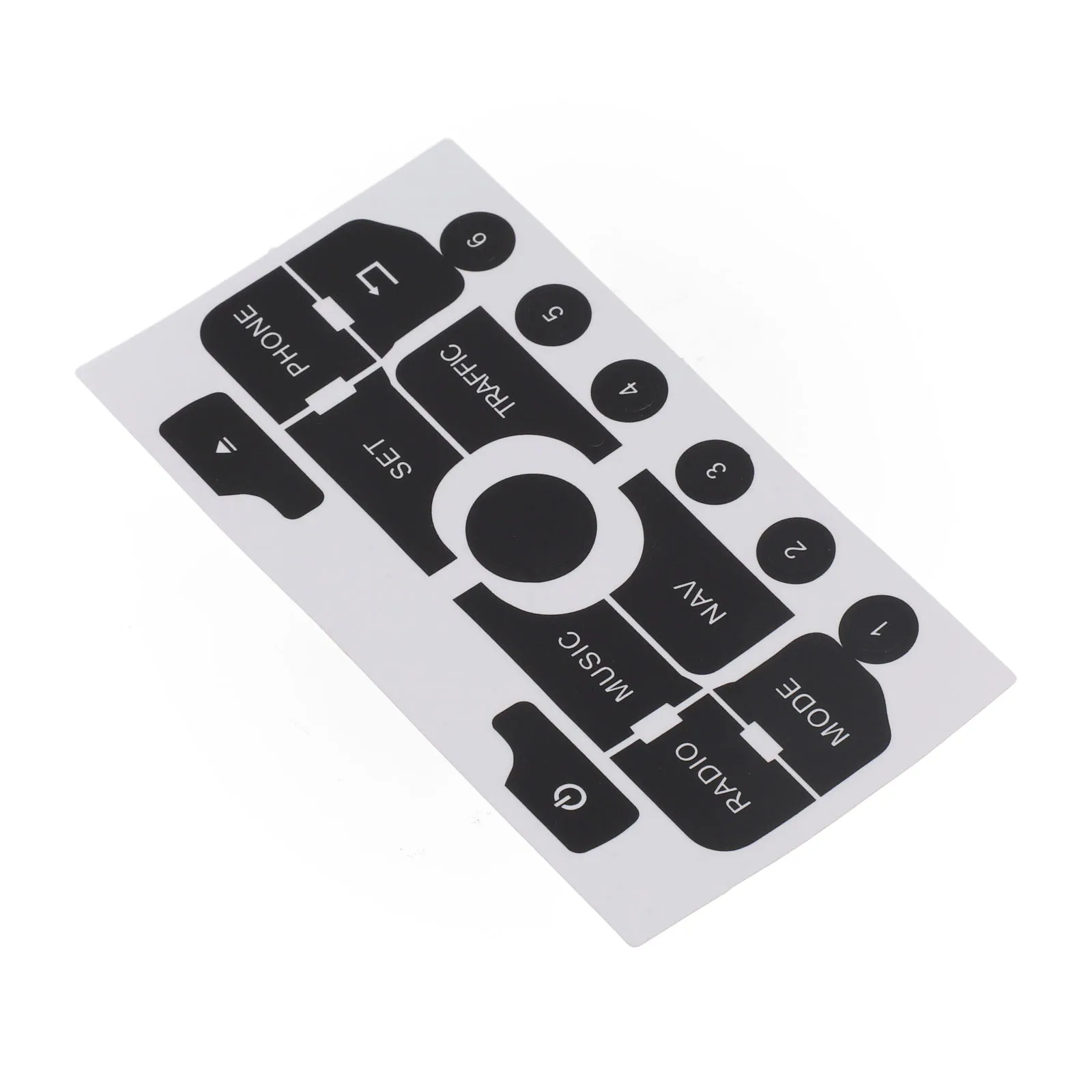 Auto Taste Reparatur Aufkleber Aufkleber Für 308 Für 3008 Für C3 Für C5 Nav Radio Push Button Auto Zubehör Vinyl reparatur Aufkleber – Detail 9