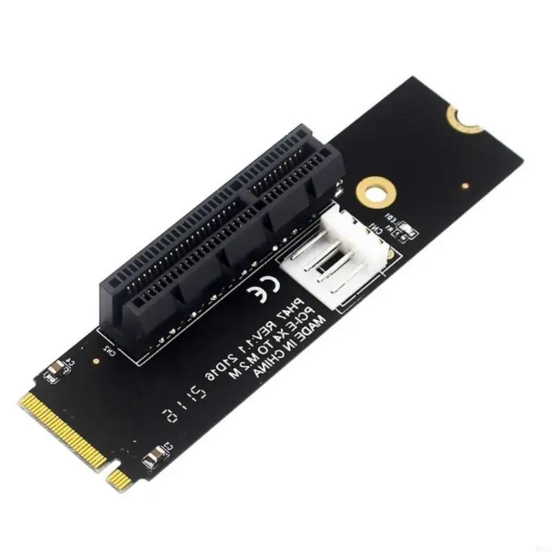 M.2 to PCIE 4X Risers Card Transfer Adapter PCIE Card Hard Converter for Computer Accessories Q81E