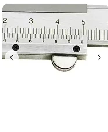 Professionelles Messschieber-Messschieber aus Edelstahl, verschiebbar, 0–150 mm Messgerät, Messwerkzeug für Innen- und Außentiefe, Schrittmikrometer – Detail 3