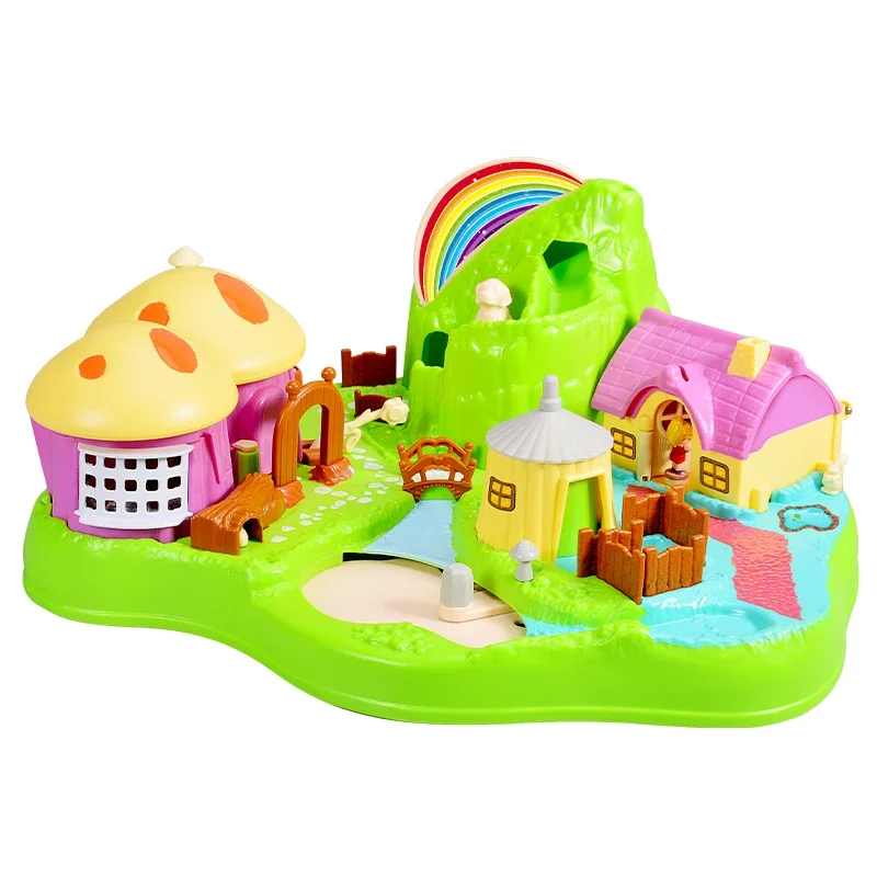 Creative Children Board Games Music Mushroom House Table Cosplay  Party interactive Desktop Games Toys With Lights Gift for kids 6