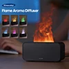 New Mini Aroma Diffuser Air Humidifier Ultrasonic Cool Mist Maker Fogger LED Essential Oil Flame Lamp Difusor 1