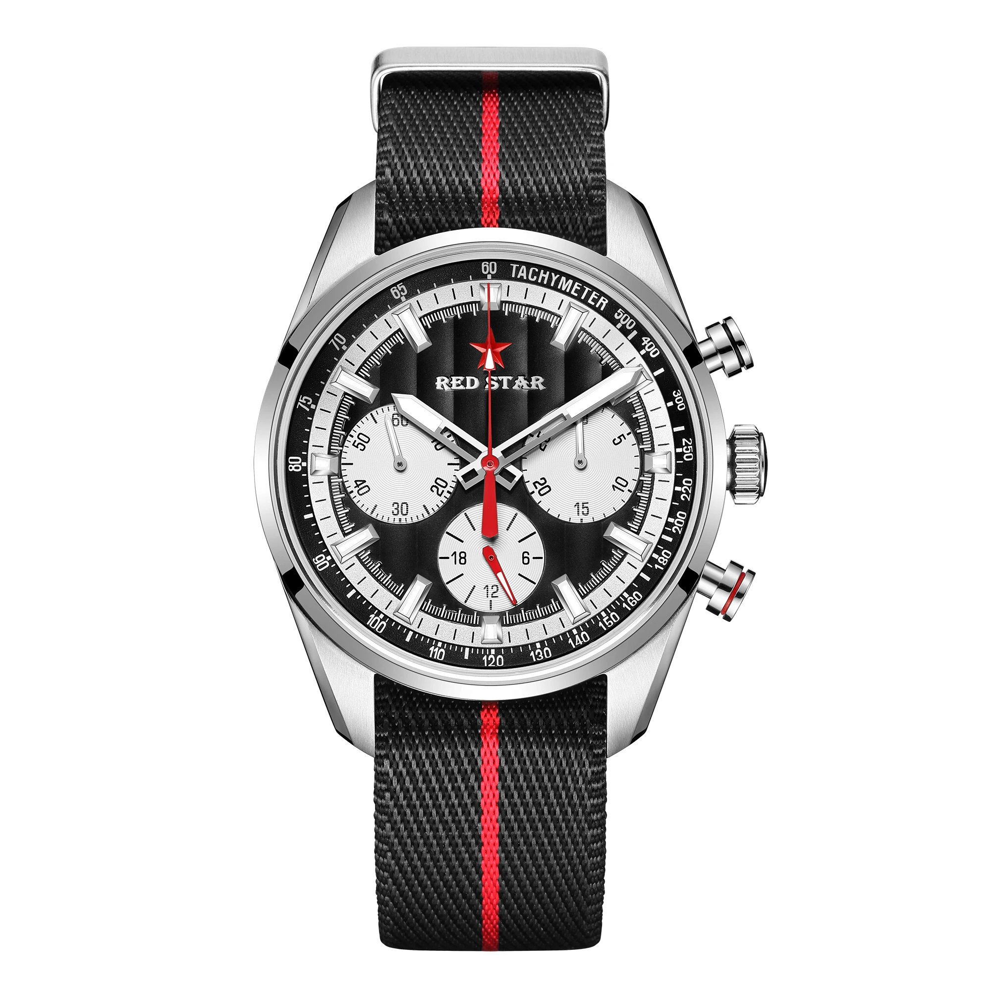 elegant ladies wrist watches RED STAR Three-Eyes Panda 1963 Mens Watch Seagull ST1903 Chronograph Mechanical Hand Winding Movement Male Luminous Wristwatches most elegant watches Elegant Watches