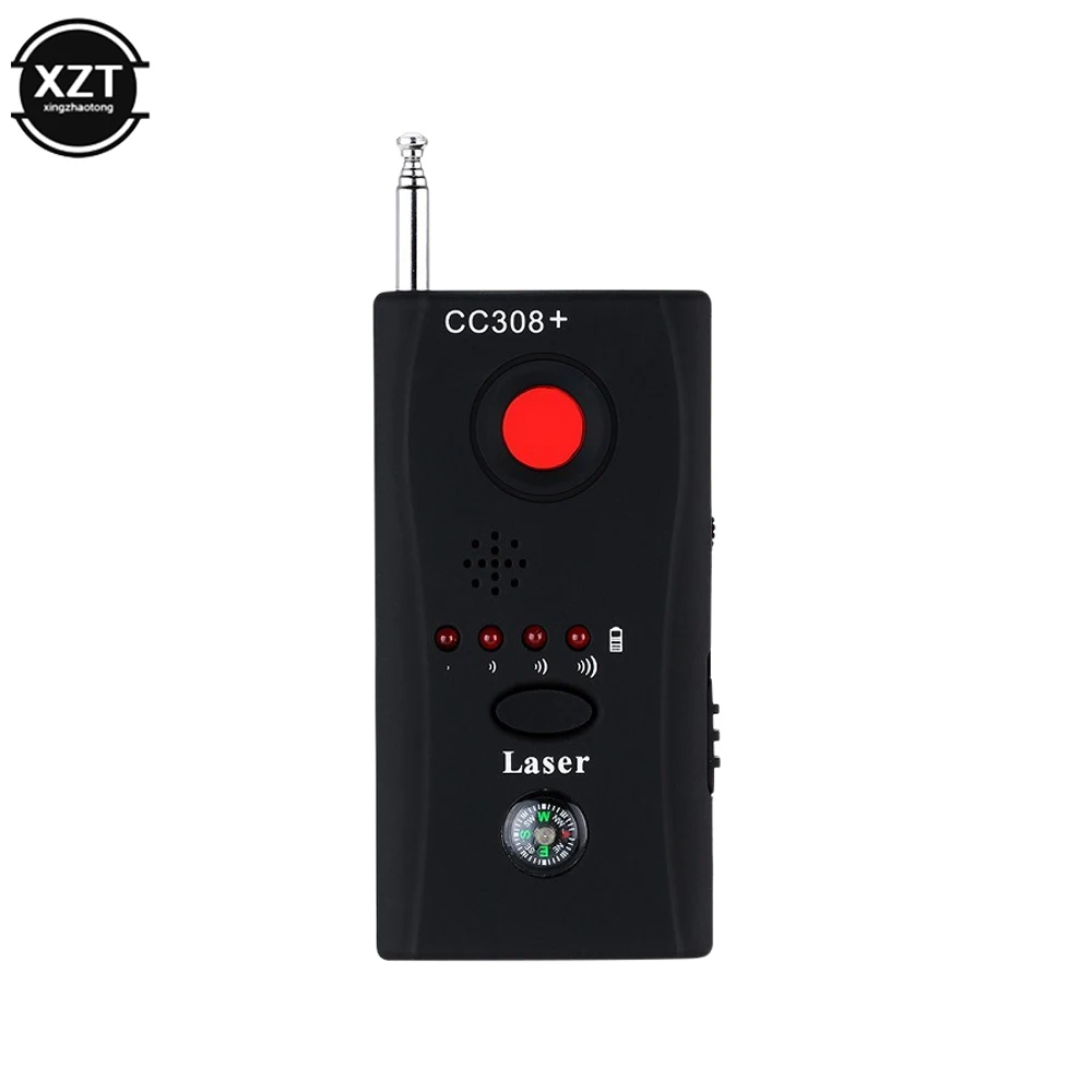 GPS Tracker CC308 Metal Detector Anti-listening Candid Wireless Camera GPS Positioning Sensor Detector Full-range WiFi RF GSM Device Finder
