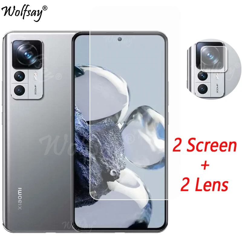 Proteggi Obiettivo Per Fotocamera Per Xiaomi 12T Pro Proteggi Schermo In Vetro Temperato Per Xiaomi 12T Pro Camera Glass Per Xiaomi 12T Pro Glass