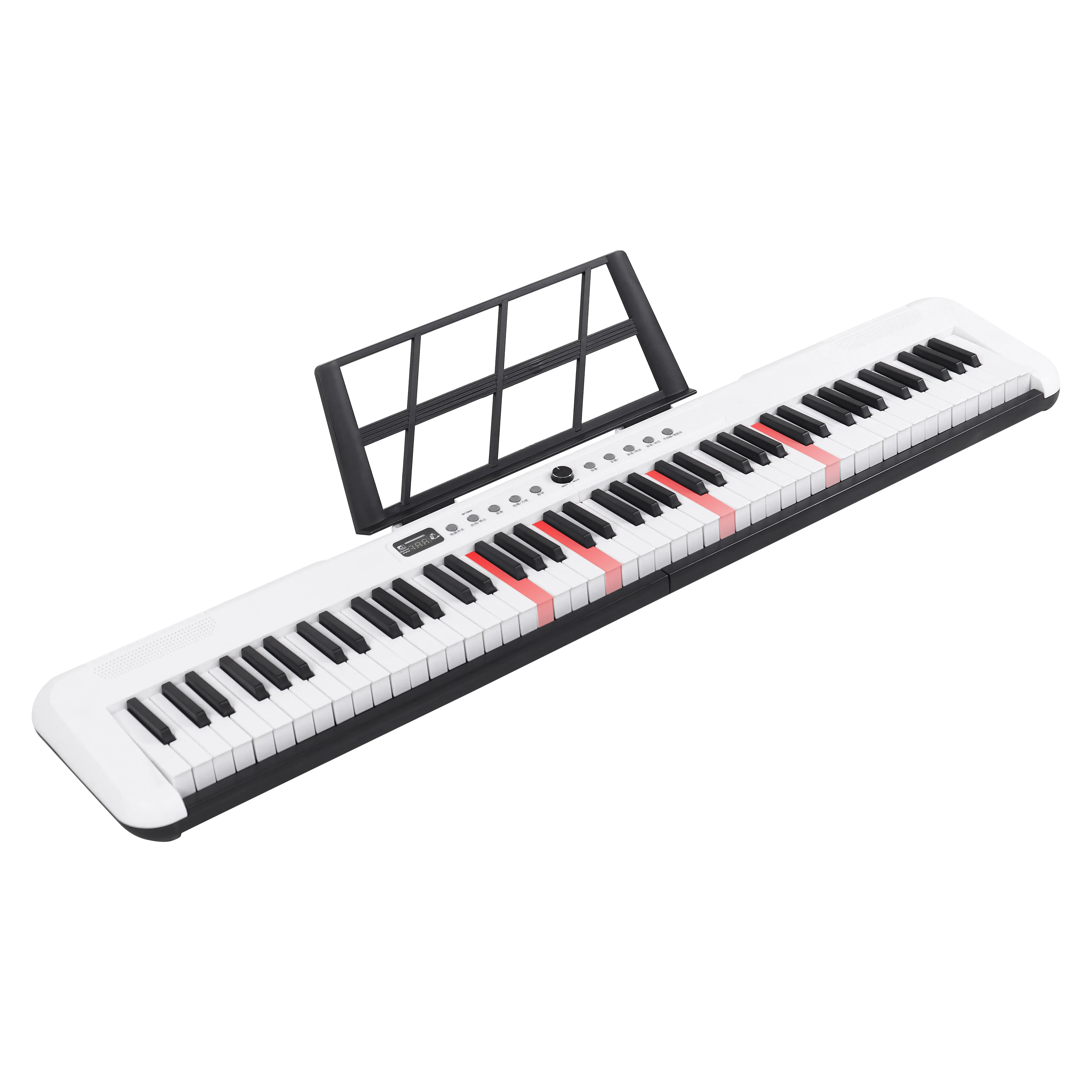 88 keys beginners toy piano electronic keyboard synthesizer electronic organ lighting MIDI