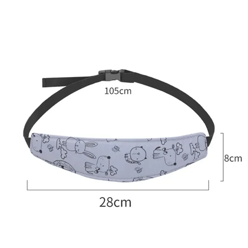 For Kids Toddler Auto Seat Travel Sleep Aid Head Fixed Strap Safety Belt Head Support for auto seat head support baby head fixation belt car seat head belt