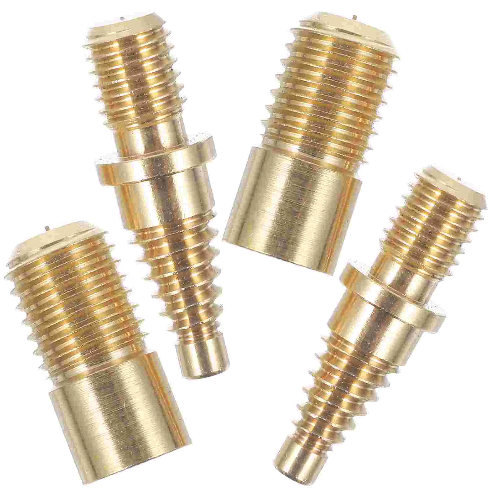 Two Sets Heavy Duty Copper Pool Joint Connecting Screws Extension Rod Parts Accessories Snooker Billiard Game Supplies