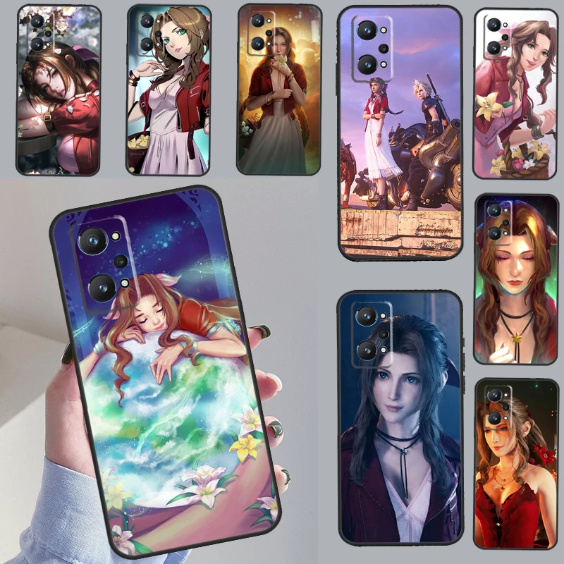 Финальная фантазия для OPPO Realme C55 C35 C33 C31 C30 C25 C21Y C11 GT Neo 5 3T 2T Realme 10 9 11 Pro Plus чехол