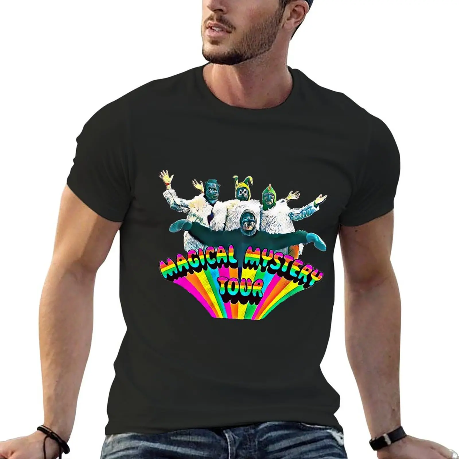 

Magical Mystery Tour - Album Cover - Colored T-shirt for a boy sublime Men's clothing
