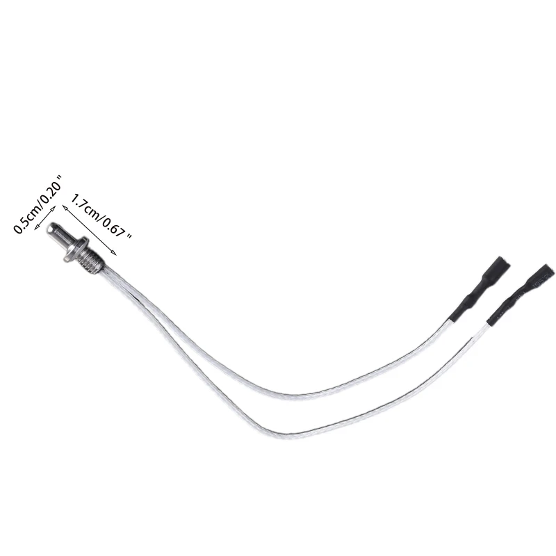 NTC Temperature Probe Temperature Controller -40~150&deg;C M6 Screw Thread, Resistance 100K, Easy to Install J18 22