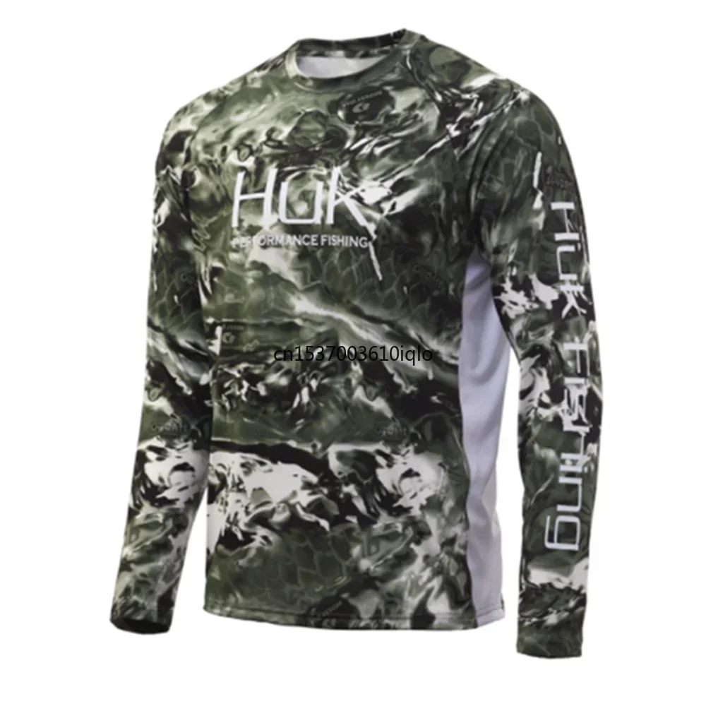Fishing Shirts Outdoor Long Sleeve Fishing Suit Sun Protection Angler Clothing Summer Moisture Wicking Jersey Apparel fishing shirt