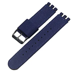 Elegant Nylon Watch Strap - Premium Replacement Wristband for Ladies and Mens Watches (5 - S)