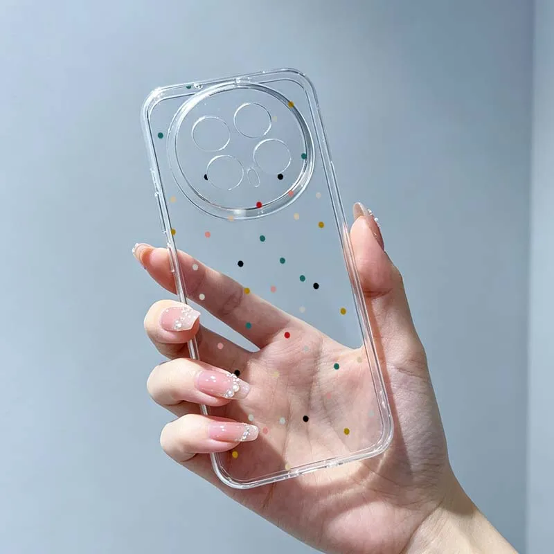 Chic Polka Dot Heart Design Phone Case Cover