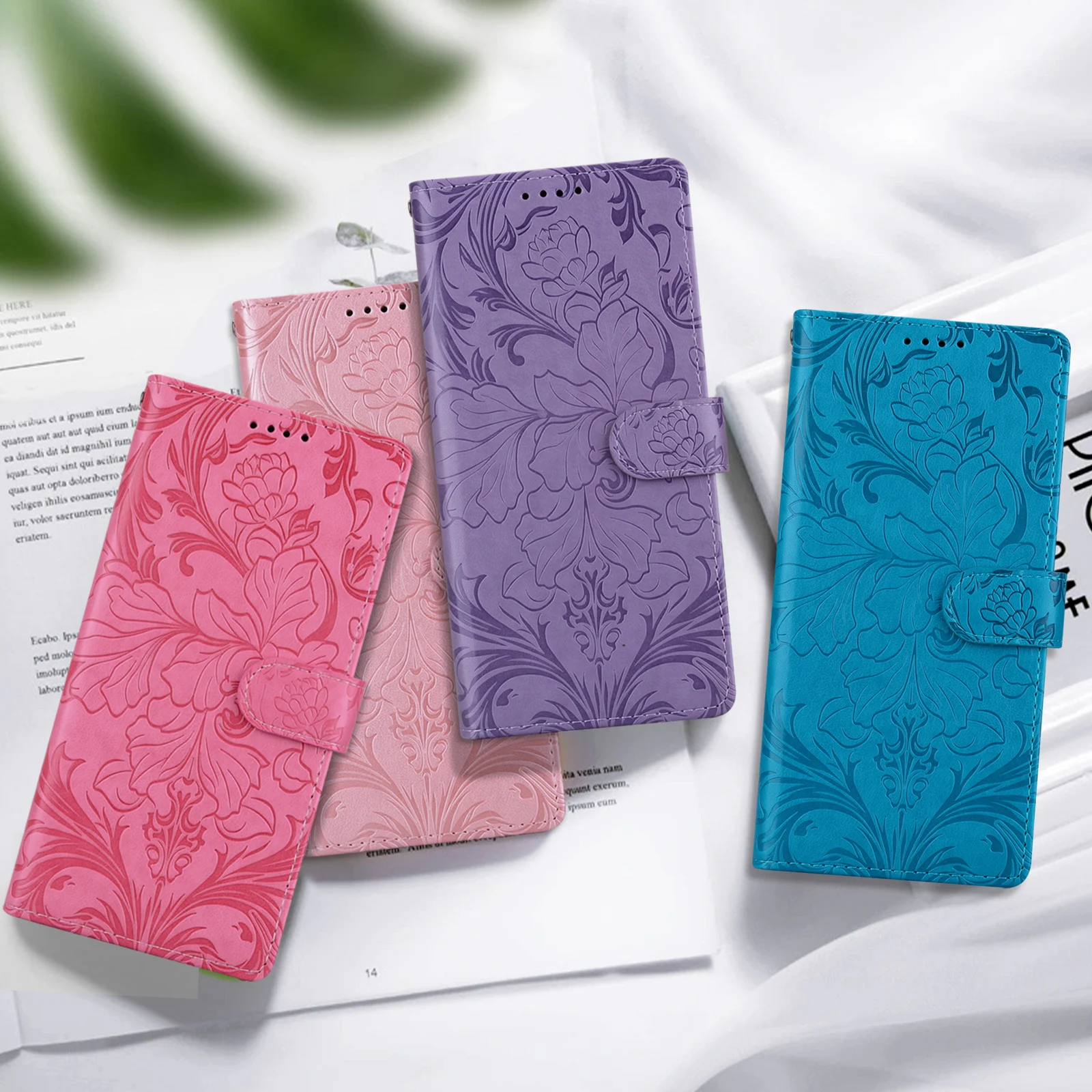 Magnetic Flip Leather Wallet Phone Case