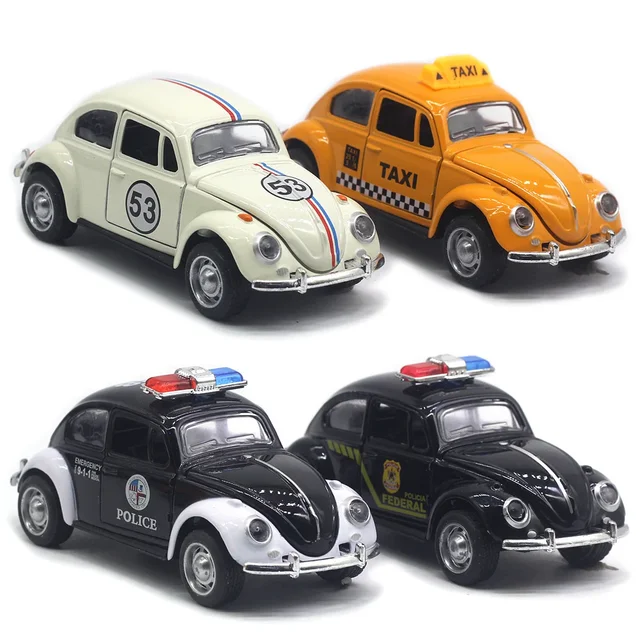 1:32 Volkswagen Beetle Alloy Car Diecasts Metal Classic Toy Model with Pull Back Function Vehicles for Child Gifts A931 5