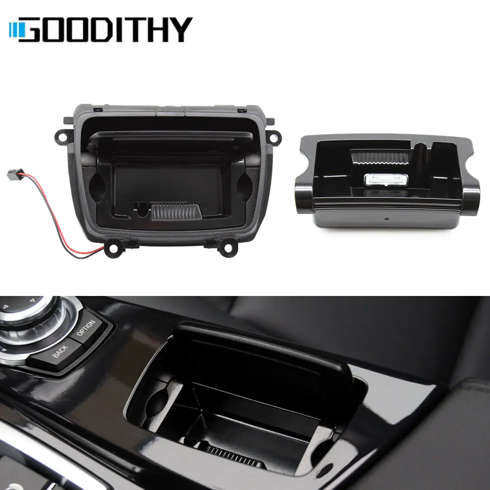 thumbnail interactive-video image 1 of Center Console Ashtray Cover #51169206347 For 2010-2016 BMW 5 Series F10 F11 Models 1 of 5
