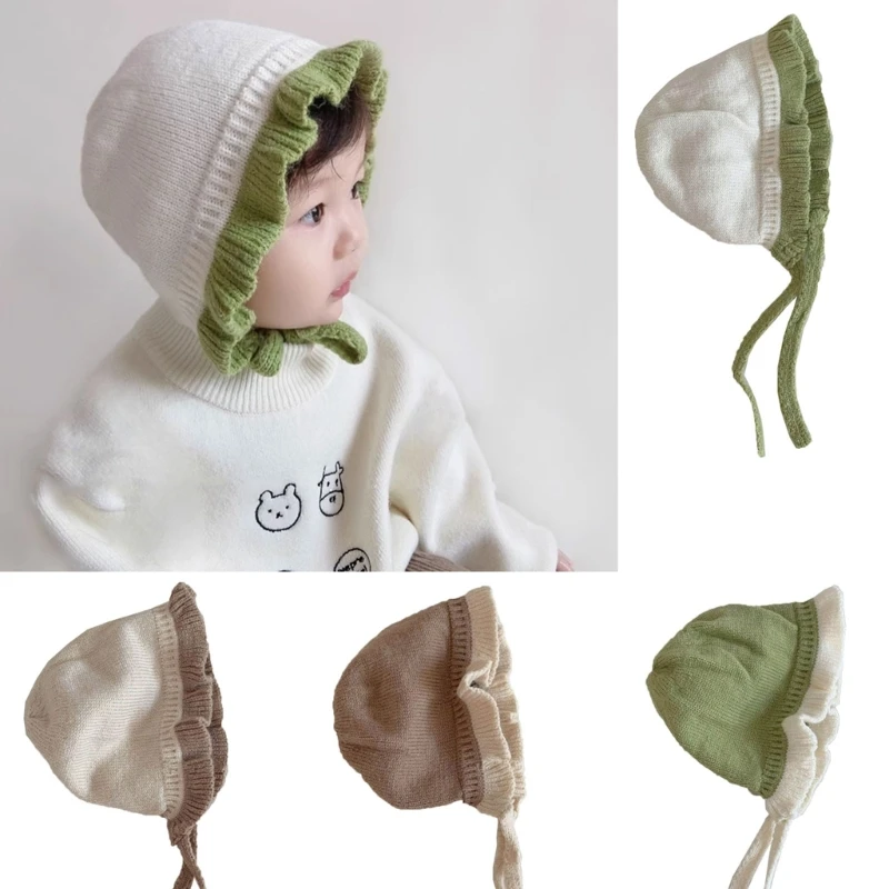 

Baby Winter Hat with Earflap Knit Warm Cap Stylish Baby Beanie Comfortable Wearing for Infant for Baby Boys Girls