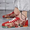 Designer Men's Casual Shoes Graffiti Printed Canvas Shoes for Men High Quality Breathable Running Shoes Lightweight Men Sneakers 6