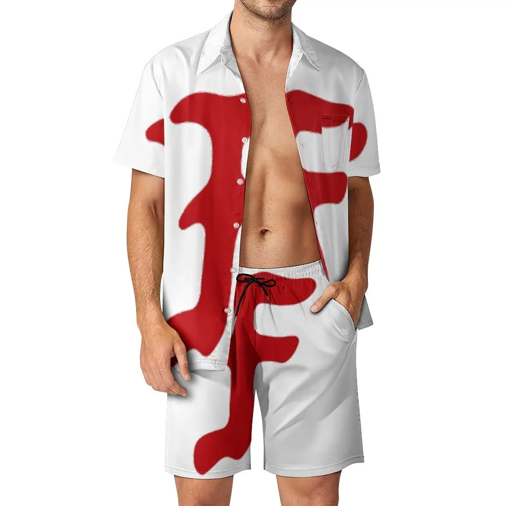 

Forward Observations for Sale Men's Beach Suit Novelty 2 Pieces Suit top Quality Leisure Eur Size