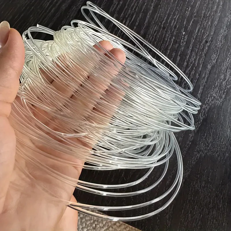 Round Plastic Boning DIY Corset Bra Wedding Dress Support Materials 10M 2/2.5/3/4mm
