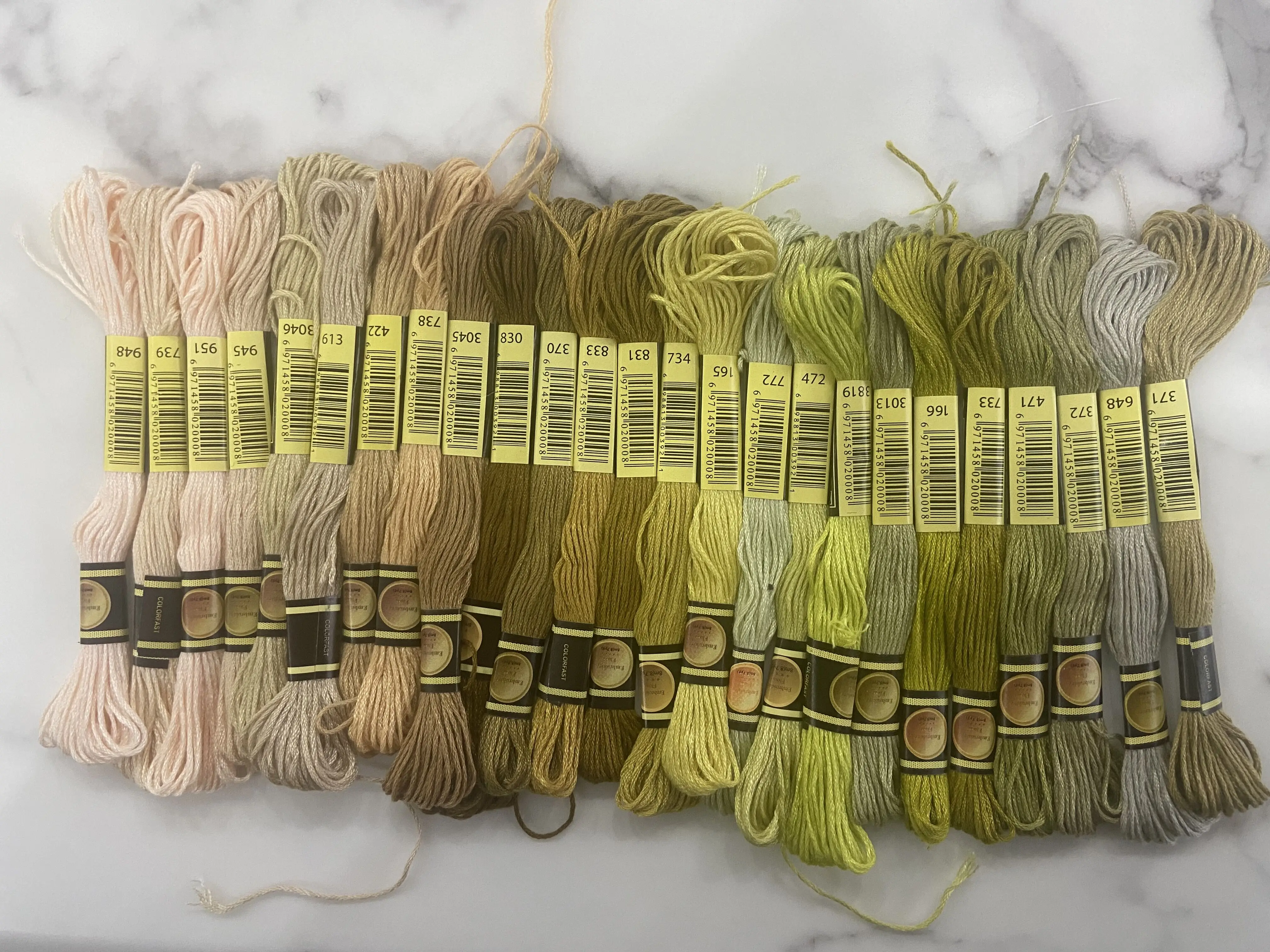 cross stitch threads 10 pieces cross stitch embroidery thread threads colors 2 embroidery thread cross stitch kit