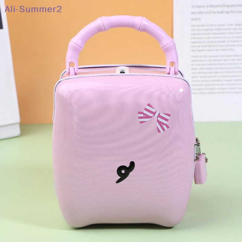 {Estate2} Scatola di risparmio a forma di maialino per bambini, piccola e con cartoni animati, ideale per la decorazione della casa._voghion.com