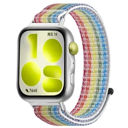 Nylon Loop Replacement Strap for Smartwatch - Premium Accessory Belt (Pride Edition)