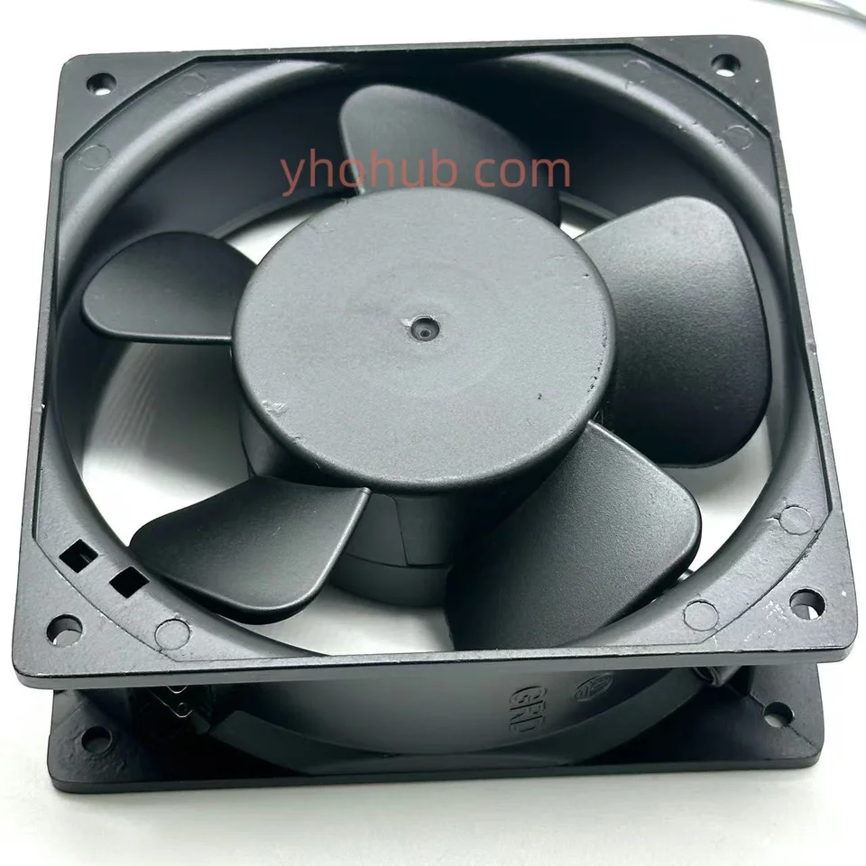 2 Ventole FullTech UF-12A12 H 120mm 120VAC 50/60Hz, Cuscinetto A Sfera, 2 Pin