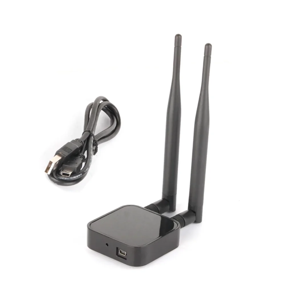 KaliLinux에 적합한 RT5572 듀얼 안테나 무선 네트워크 카드 300M 듀얼 밴드 2.4G/5GWiFi 어댑터