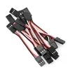 10pcs 10cm Quadcopter Extension Servo Lead Futaba JR Male To Male Wire Cable RC 3