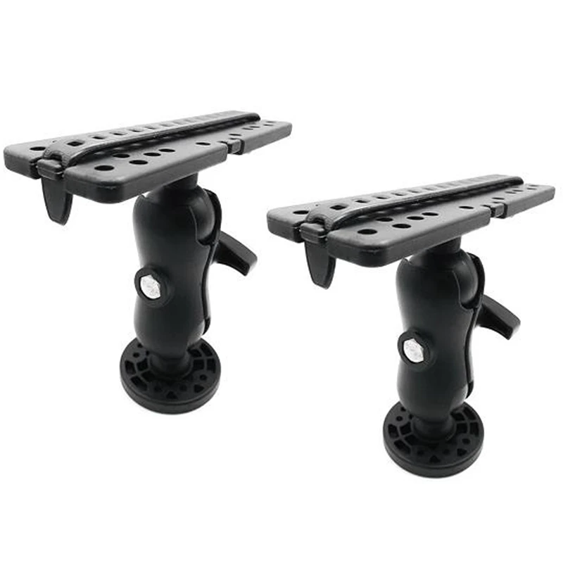 

New-2Pcs шаровое Крепление с эхолотом и универсальной монтажной пластиной Аксессуары Для Каяка
