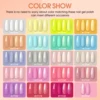 COSCELIA 20PCS Gel Nail Polish Set with 7ML Base Glossy Matte Gold Sliver Glitter Top Coat Long Lasting for Girls Nail Salon Art 2