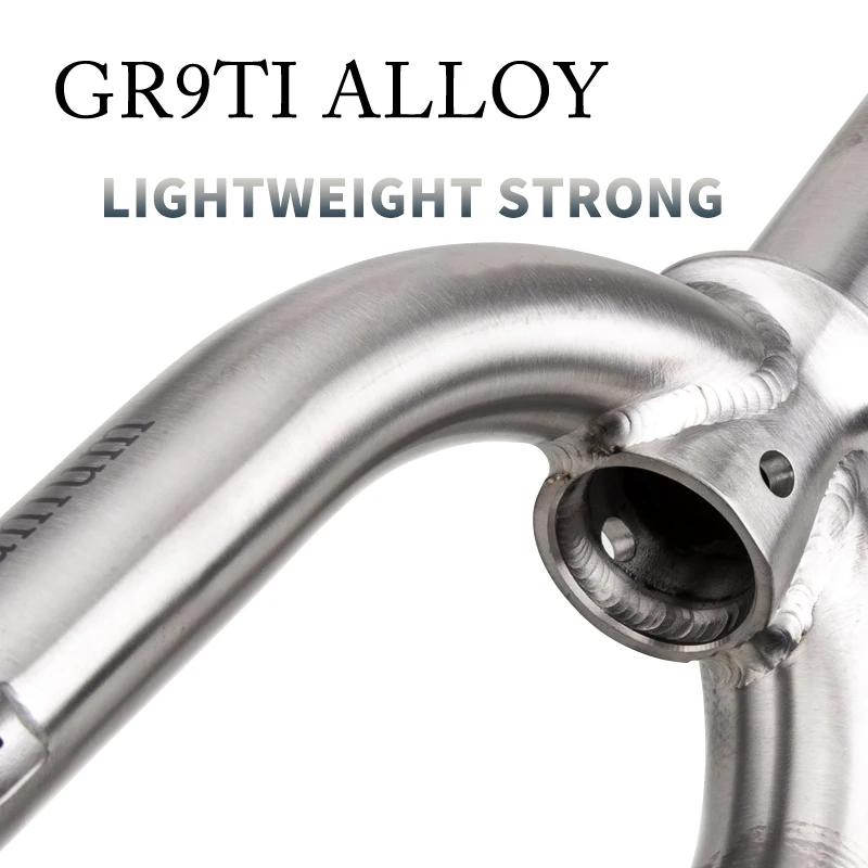 特別価格TITO Gr.9 MTB チタン バイク フロントフォーク スクエアショルダー 26インチ 27.5インチ 29インチ ホイール(26インチ)並行輸入 TiTo Gr.9 MTB チタンバイク フロントフォーク ラウンドショルダー フロントフォーク