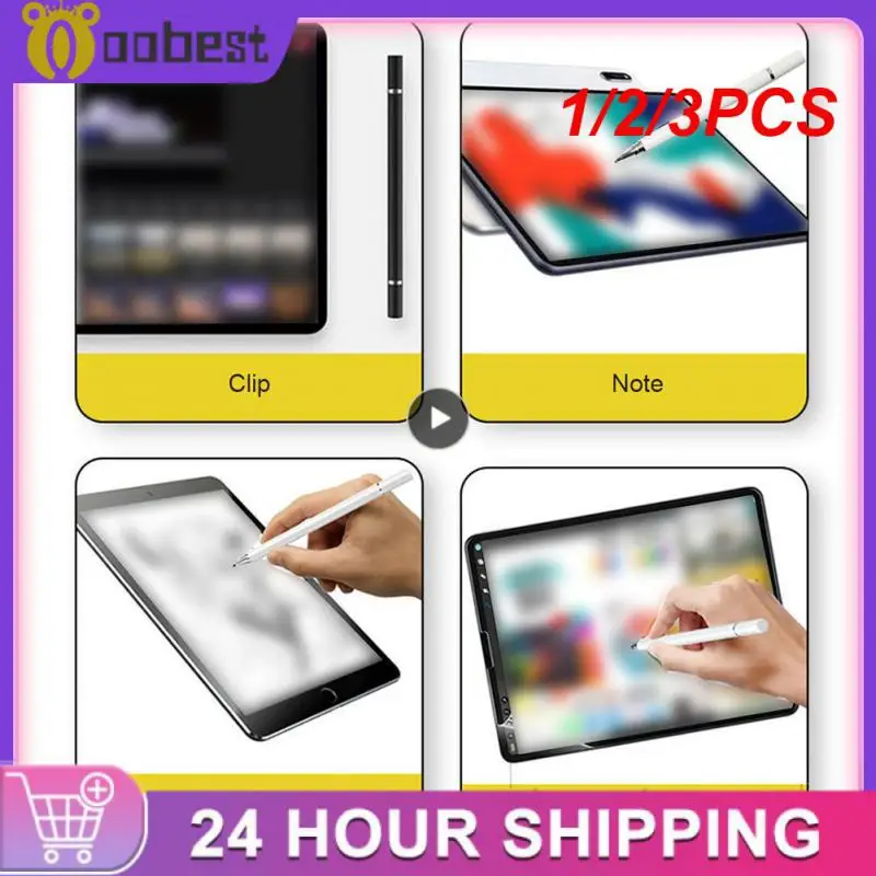 Penna Stilo Universale 1/2/3Pcs Per Smartphone Android Per Pad Tablet Pen Por Touch Screen Per Matita Ipad