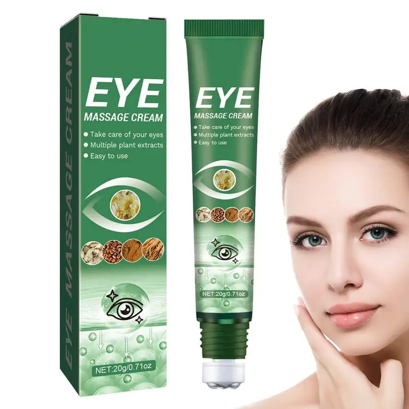 Eye Cream Relieve Eye Dry Fatigue Care Ointment Natural Herbal Extracts
