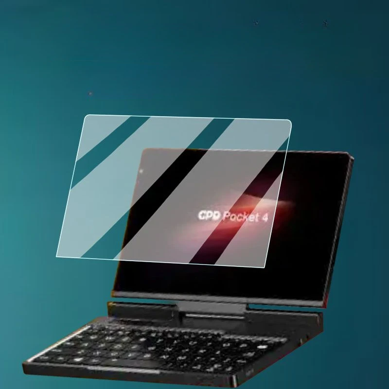 Per GPD Pocket 4 Proteggi schermo in vetro temperato per Gpd Pocket4 Pellicola protettiva trasparente per computer Palmtop da 8 pollici a copertura totale - immagine 2