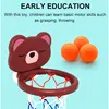 A Suit Of Children's Toy Mini Cute Little Bear Basketball Bathroom Bath Toys Shoot At The Basket Games In The Pool 6