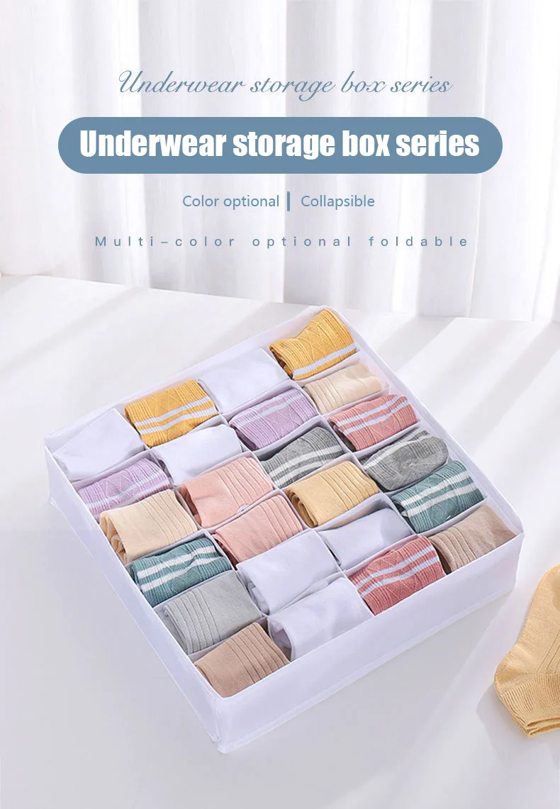 Wardrobe Organizer Clothes Organizer Underwear Socks Pants Clothes Storage Box Cabinet Organizers Drawer Storage T-Shirt Box clothes organizer storage box underwear storage organizer underwear storage box drawer organizer