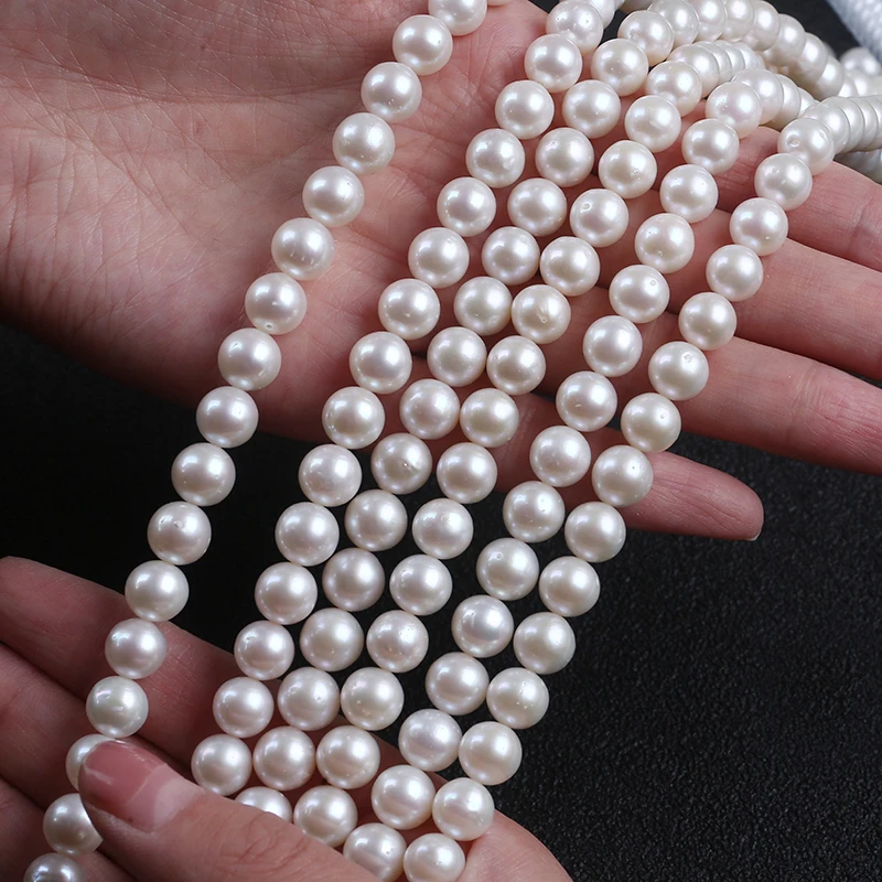 Wholesale 8-9mm White Chinese Akoya Pearls Strand For Jewelry Making  jewelry making supplies - AliExpress