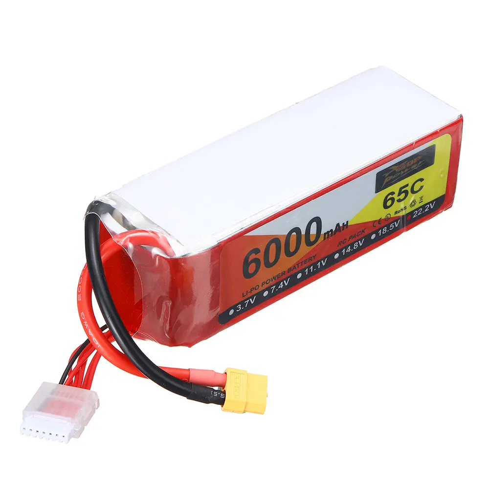 Рисунок 4 - ZOP Power 22,2 V 6000mAh 65C 6S