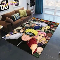 Famous Japanese N-Naruto Anime Rug Carpets 120x160cm Decor for Living Room Children's Bedroom Sofa Bathroom Kids Floor Mat 2
