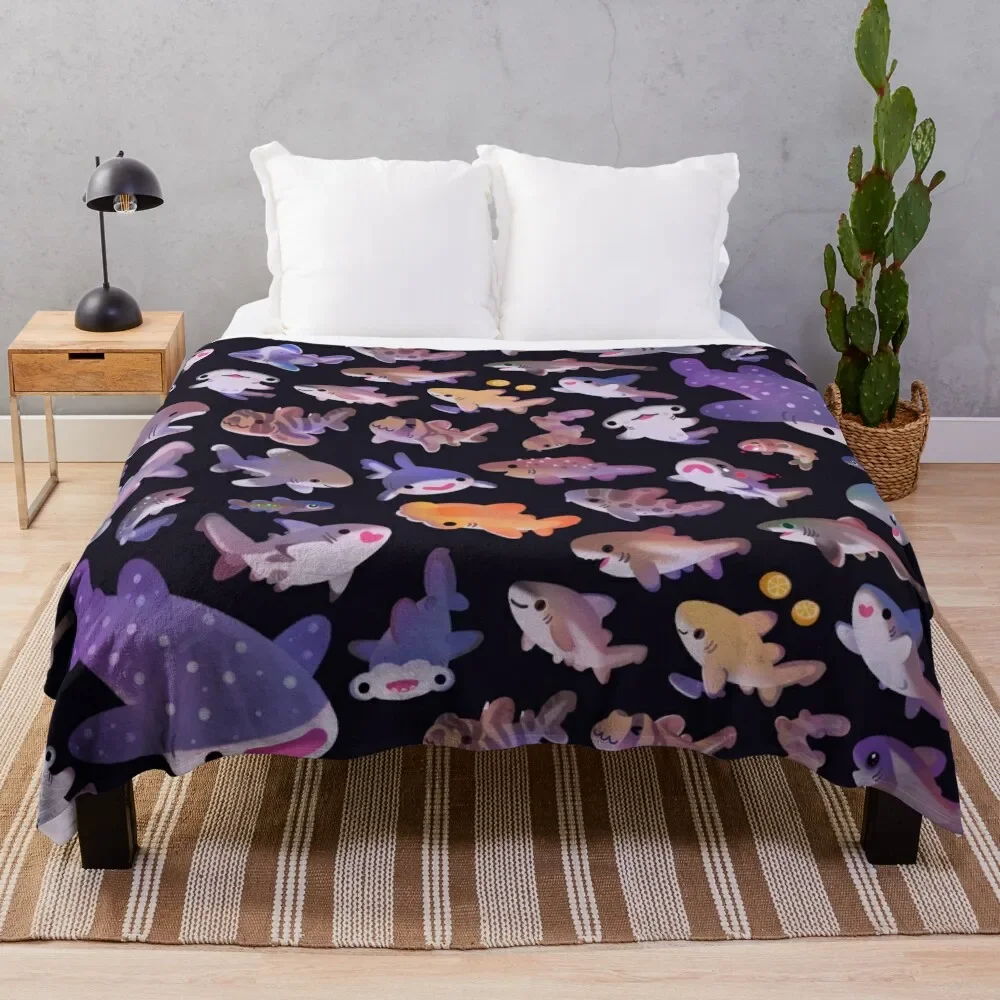 Coperta Da Tiro Shark Day 2 Per Letti Invernali Da Campeggio Per Bambini Coperte Grandi