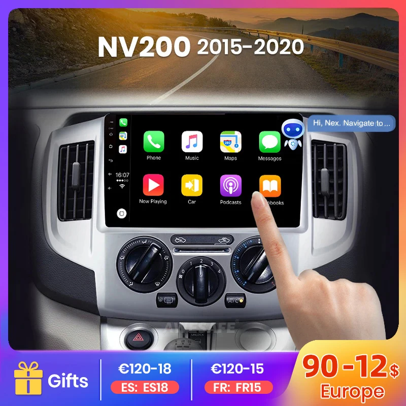 AWESAFE PX9 dla Nissan NV200 2009 2016 nawigacja Multimedia radiowe