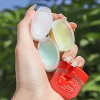 4/6/8pcs Fruit Series Lip Balm Set Set Moisturizing Refreshing Non-sticky Anti-Cracked Lip Mask Vaseline for Lips Makeup 6
