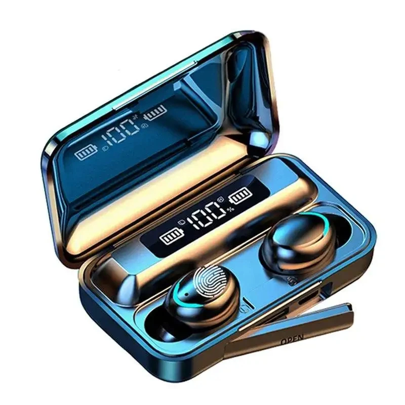 Original F9 Earphone 9D Hifi Stereo LED Display Waterproof In Ear ...