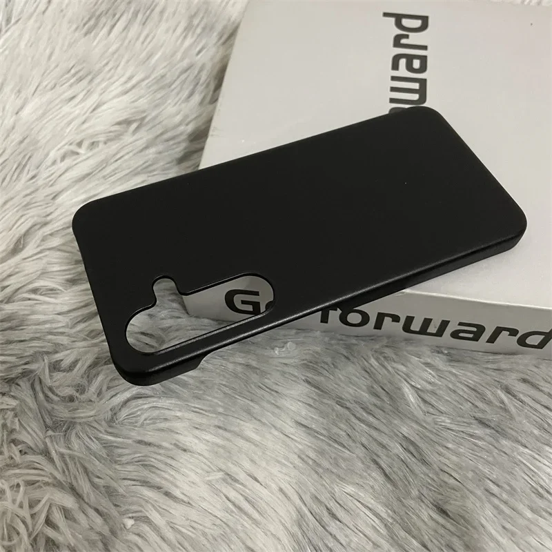 Slim Frameless Sandstone Matte Hard Case - Thin Solid Color Design