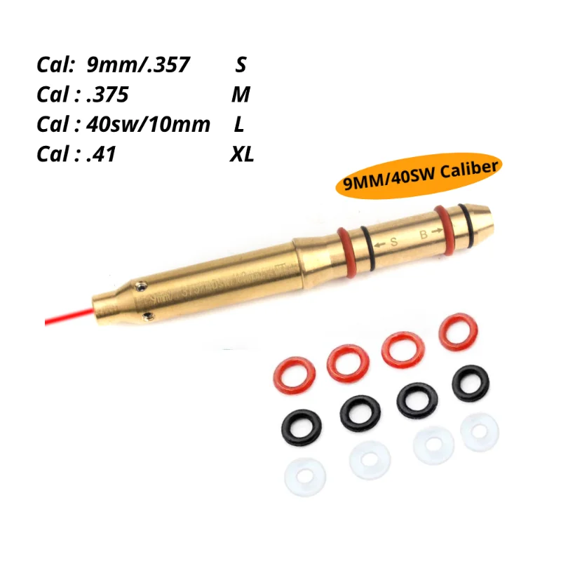 .22lr Laser Bore Sight 223 .17 .177 308 Laser Boresighter 38SPL 45ACP 9MM Collimator