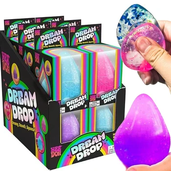 Colorful Fun Sponge Pressure Toys Can Squeeze Children Fidgeting Pinch Toys Rainbow Maltose Extract Slow Rebound Pinch